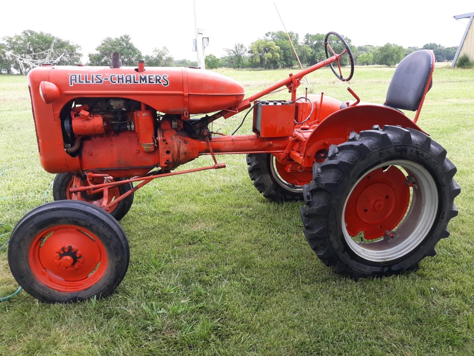 1941 Allis Chalmers Model B 2WD Tractor for sale | Manhattan, KS